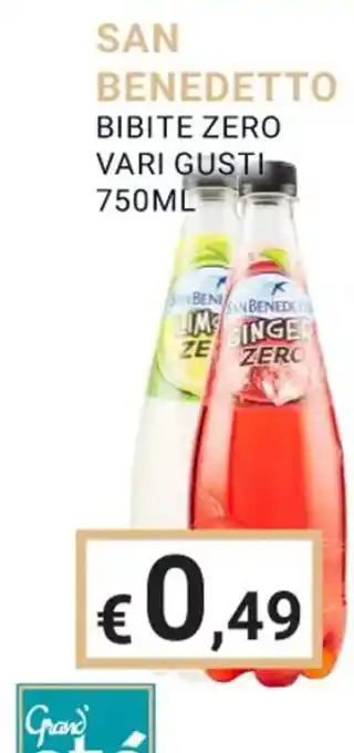 Eté SAN BENEDETTO BIBITE ZERO VARI GUSTI 750ML offerta
