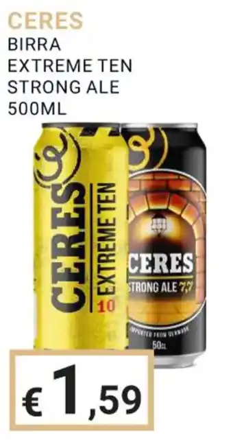 Eté CERES BIRRA EXTREME TEN STRONG ALE 500ML offerta