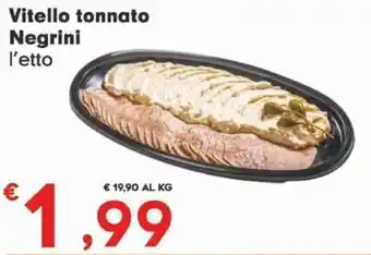 Despar Vitello tonnato Negrini offerta