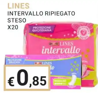 Eté LINES INTERVALLO RIPIEGATO STESO X20 offerta