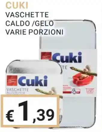 Eté CUKI VASCHETTE CALDO/GELO VARIE PORZIONI offerta