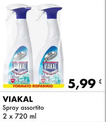VIAKAL Spray assortito 2 x 720 ml