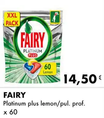 Iper Tosano FAIRY Platinum plus lemon/pul. prof. x 60 offerta