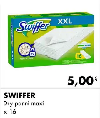 Iper Tosano SWIFFER Dry panni maxi x 16 offerta