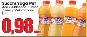 Carrefour Market Yoga Succhi Pet 1l offerta