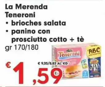 Despar La Merenda Teneroni gr 170/180 offerta