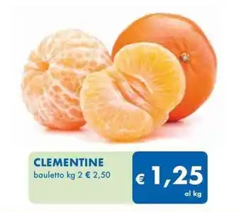 MD Discount CLEMENTINE bauletto kg 2 offerta