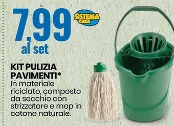 Eurospin Kit Pulizia Pavimenti offerta