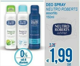 Neutro Roberts Deodorante