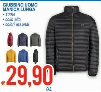 MD Discount Giubbino Uomo Manica Lunga offerta