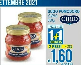 MD Discount Cirio Passata di pomodoro offerta
