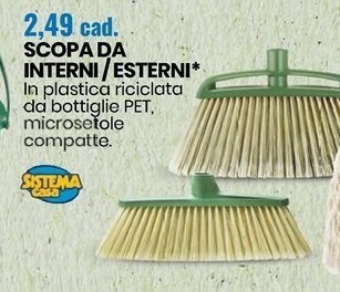 Eurospin Scopa Da Interni / Esterni offerta