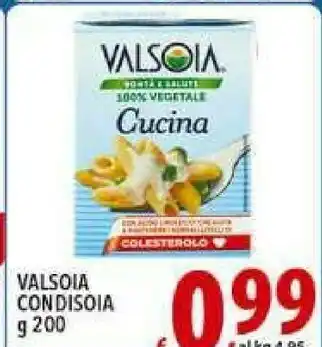 Iper Triscount Valsoia Condisoia Da Cucina 200 G(ml) offerta