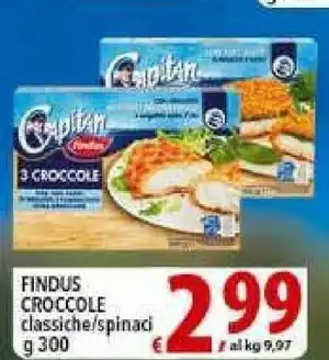 Iper Triscount Findus Croccole offerta