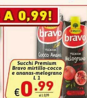 Rauch - Bravo Mirtillo 1000 g(ml)