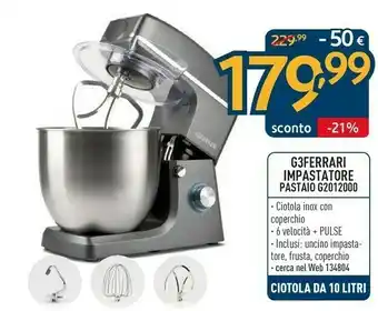 G3 ferrari Impastatore Pastaio G2012000