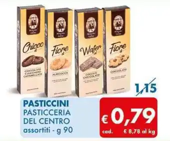 MD Discount PASTICCINI PASTICCERIA DEL CENTRO assortiti - g 90 offerta