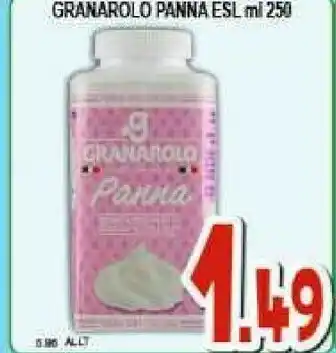 Sacoph Granarolo Panna Pastorizzata 250 G(ml) offerta