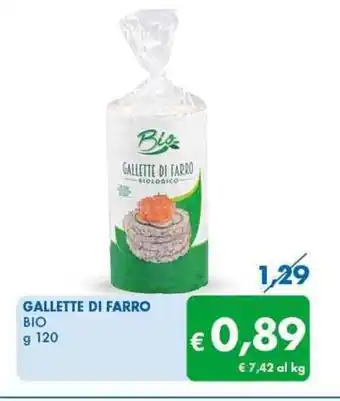 MD Discount GALLETTE DI FARRO BIO g 120 offerta