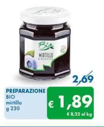 MD Discount PREPARAZIONE BIO mirtillo g 230 offerta