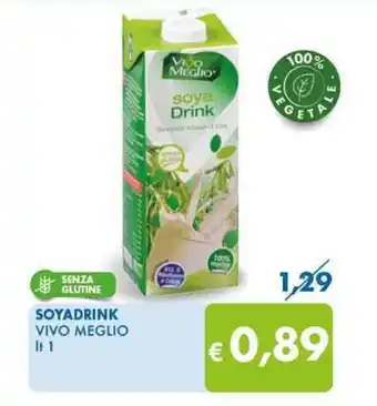 MD Discount SOYADRINK VIVO MEGLIO lt 1 offerta