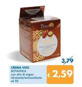 MD Discount CREMA VISO BOTANIKA con olio di argan idratante/antiossidante ml 50 offerta