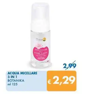 MD Discount ACQUA MICELLARE 3 IN 1 BOTANIKA ml 125 offerta