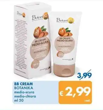 MD Discount BB CREAM ΒΟΤΑΝΙΚΑ medio-scura medio-chiara ml 50 offerta