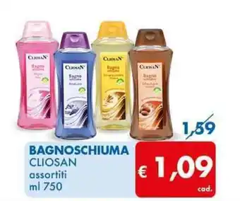 MD Discount BAGNOSCHIUMA CLIOSAN assortiti ml 750 offerta