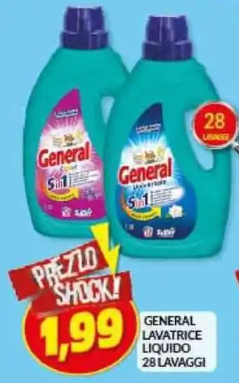 Risparmio Casa GENERAL LAVATRICE LIQUIDO 28 LAVAGGI offerta