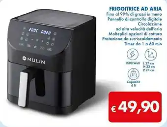 MD Discount MULIN FRIGGITRICE AD ARIA offerta