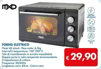 MD Discount MXD FORNO ELETTRICO offerta