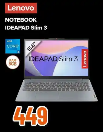Expert Lenovo NOTEBOOK IDEAPAD Slim 3 offerta