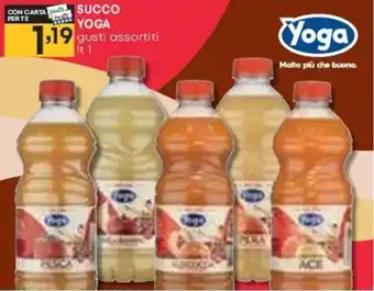 Pam SUCCO YOGA gusti assortiti lt 1 offerta