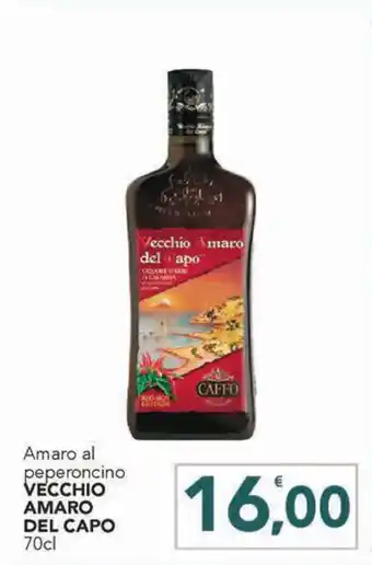 Altasfera Amaro al peperoncino VECCHIO AMARO DEL CAPO 70cl offerta