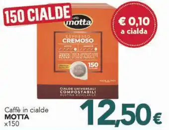 Altasfera Caffè in cialde MOTTA x150 offerta