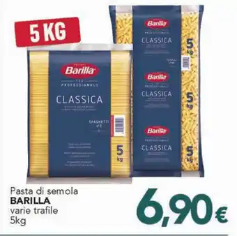 Pasta di semola BARILLA varie trafile 5kg