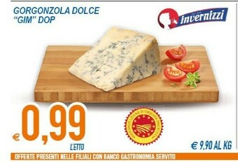 MD Discount Invernizzi Gorgonzola offerta