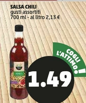 PENNY Salsa Chili offerta