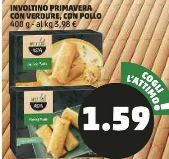 PENNY Involtino Primavera Con Verdure Con Pollo offerta