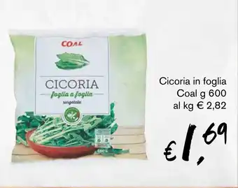 Cicoria in foglia Coal g 600