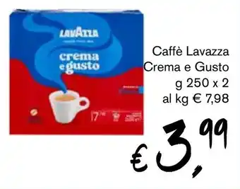èccoMI Caffè Lavazza Crema e Gusto g 250 x 2 offerta