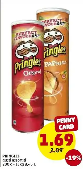 PENNY Pringles Original 200 G(ml) offerta