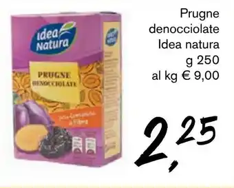 èccoMI Prugne denocciolate Idea natura g 250 offerta