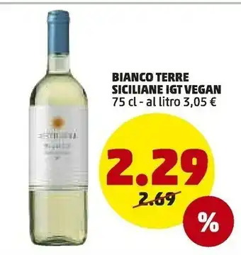 Terre siciliane Bianco Vegan 750 Ml