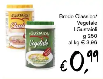 èccoMI Brodo Classico/ Vegetale I Gustaioli g 250 offerta