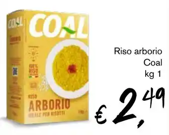 èccoMI Riso arborio Coal kg 1 offerta