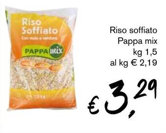 èccoMI Riso soffiato Pappa mix kg 1,5 offerta