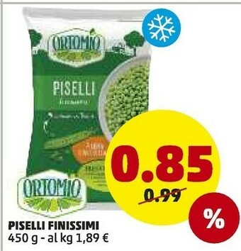 PENNY Ortomio Piselli Finissimi offerta