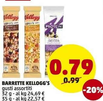 PENNY Kellogg's Barrette offerta